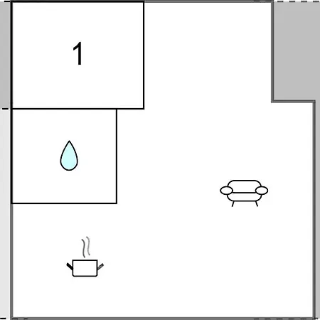 펜션 1 Bedroom In *